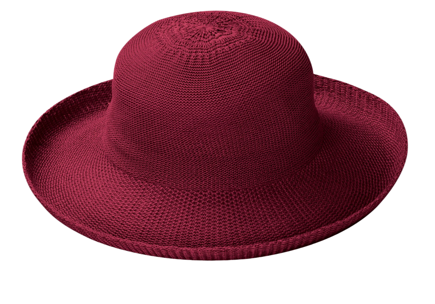 Wallaroo Women's Victoria Packable Sun Hat - Cranberry