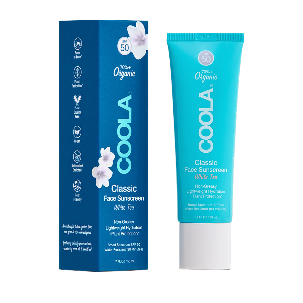 COOLA Classic Face Lotion SPF 50 - White Tea