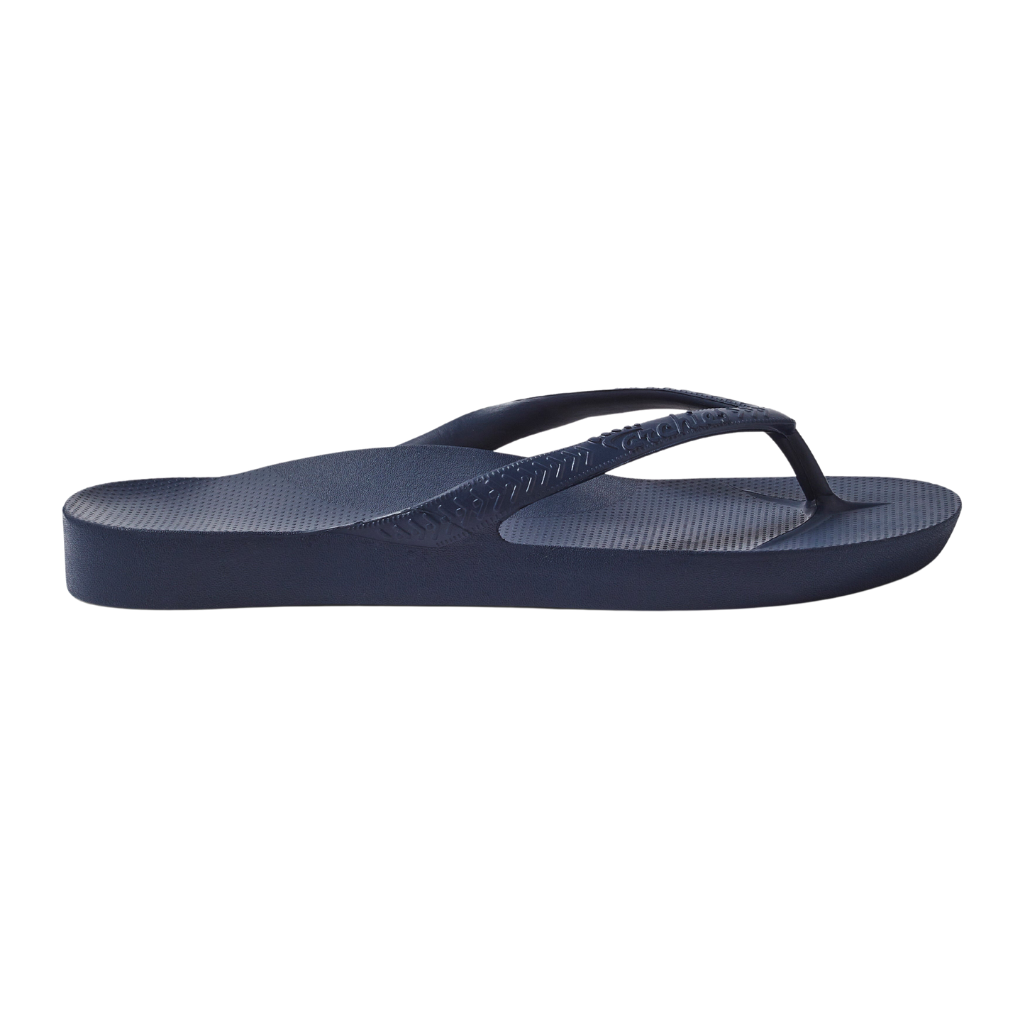 Archies Arch Support Flip Flops - Navy