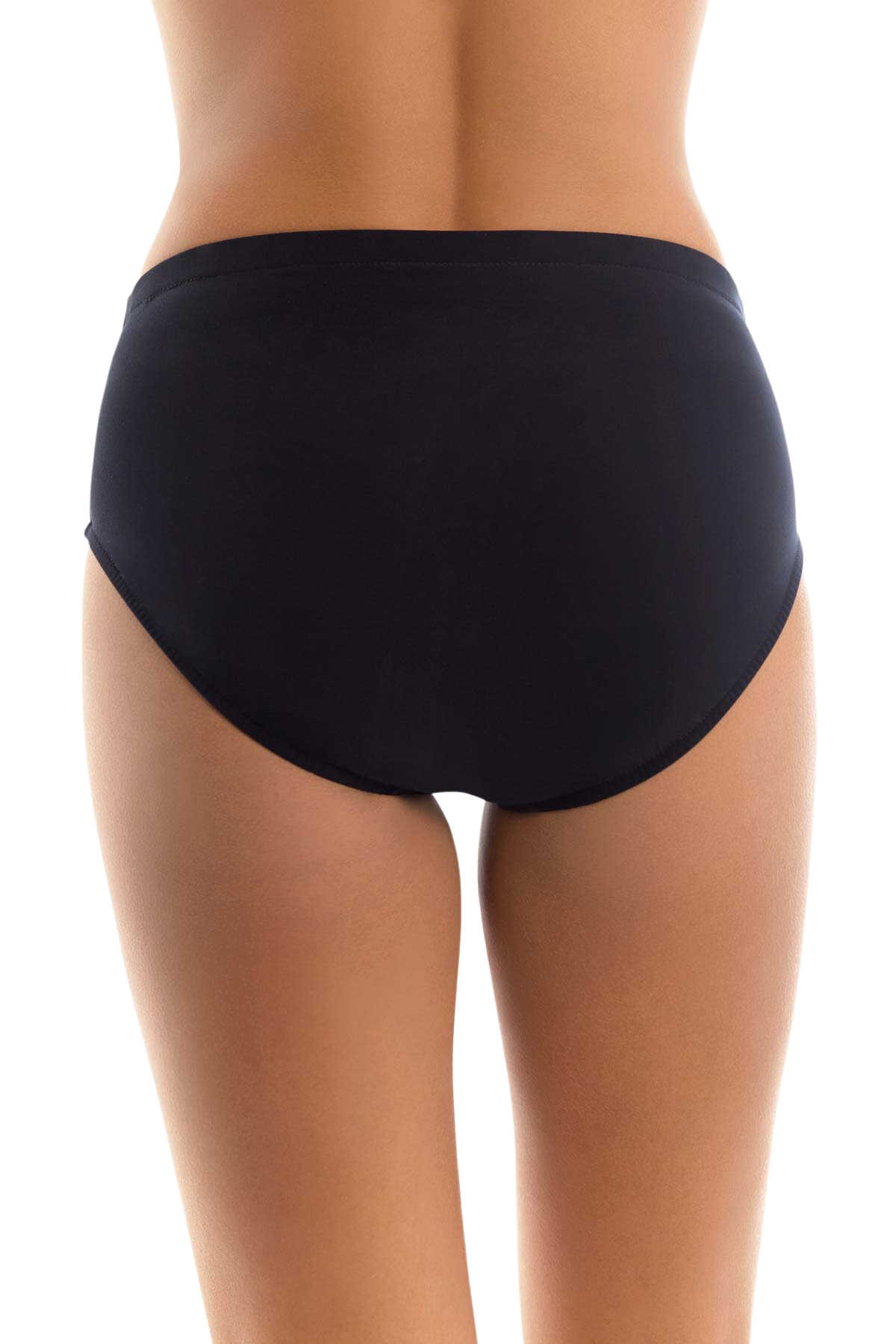 Magicsuit Jersey Classic Brief Bottom - Black