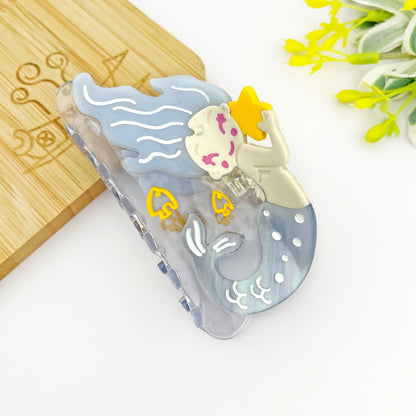 SSR Acetate Mermaid Hair Claw Clip