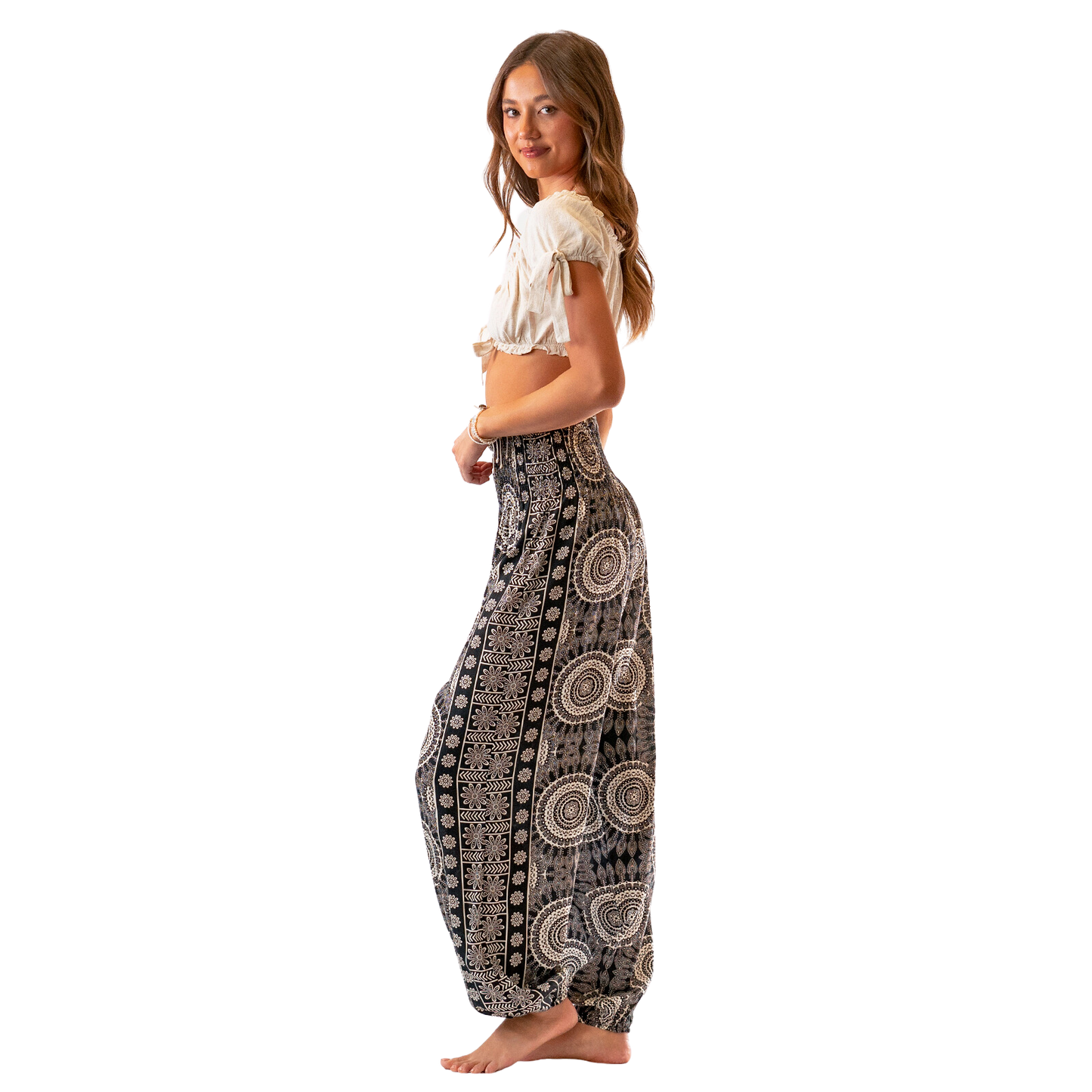 Lotus and Luna Harem Pants - Bondi