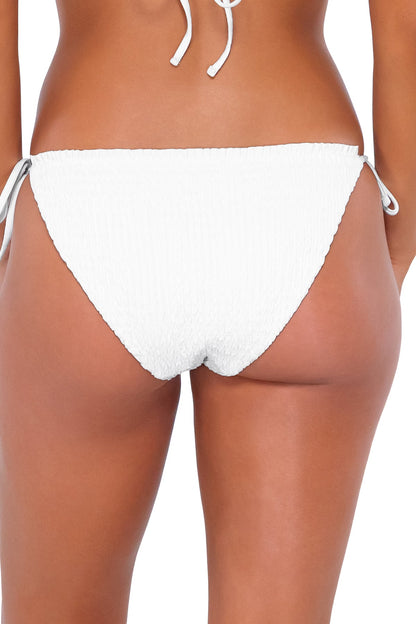 Swim Systems Kali Tie Side Bottom - White - FINAL SALE