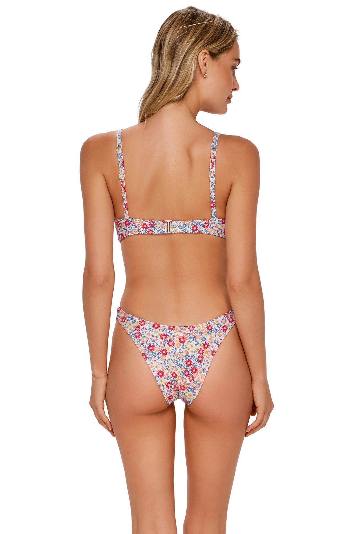 Swim Systems Maddie Bikini Bottom - Prairie Petals