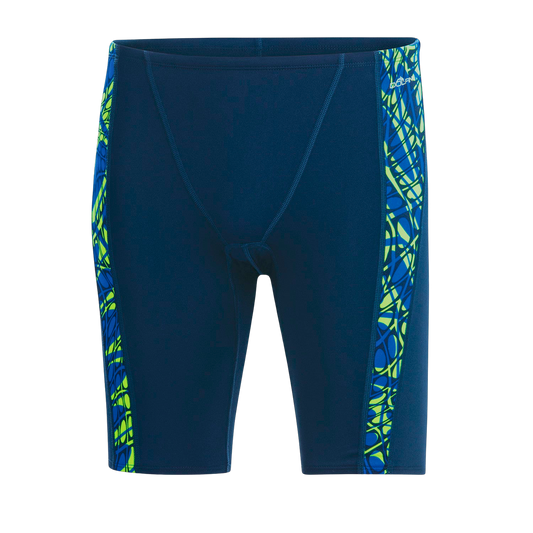 Dolfin Mens Reliance Energy Spliced Training Jammer - Blue/Green/ FINAL SALE