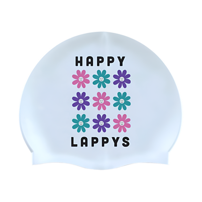 Jolyn Printed Silicone Swim Cap