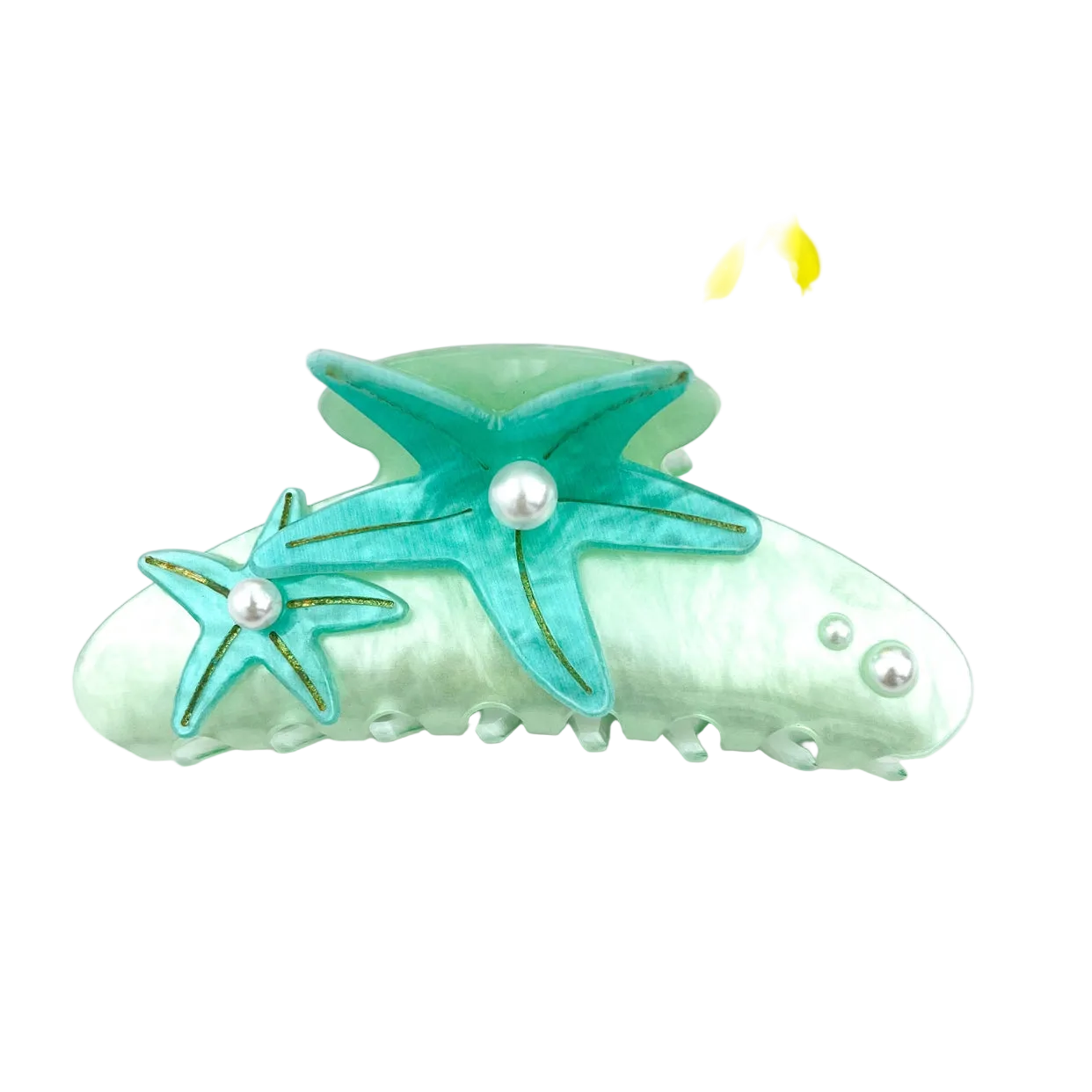 SSR Acetate Pearl Large Starfish Claw Clip