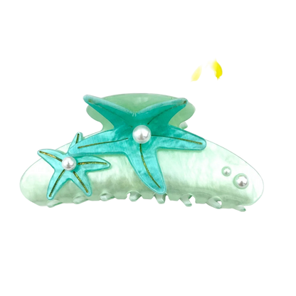 SSR Acetate Pearl Large Starfish Claw Clip
