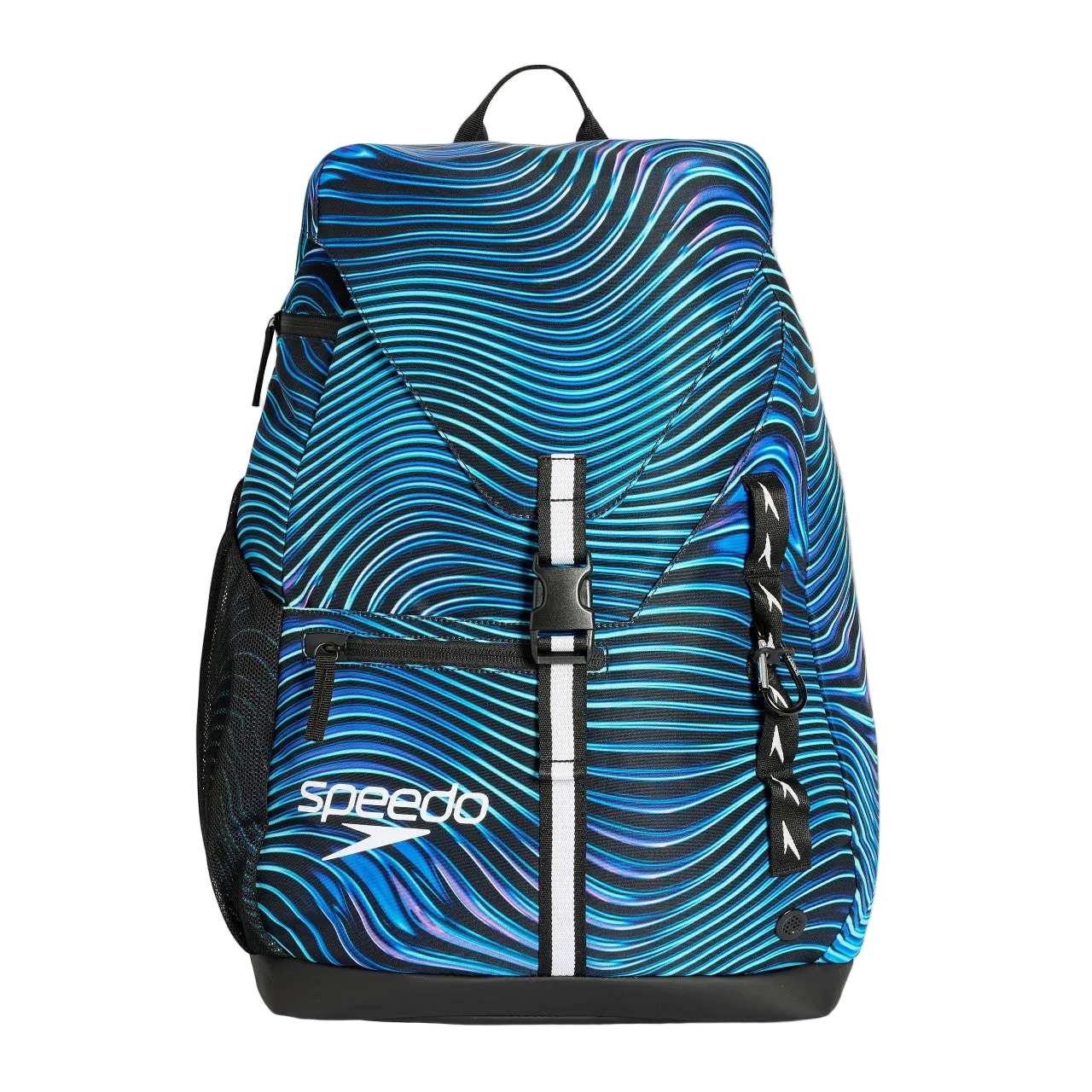 Speedo Printed 35L Team Rucksack Backpack - Tideway Sapphire