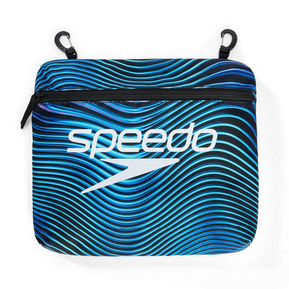 Speedo Printed 35L Team Rucksack Backpack - Tideway Sapphire