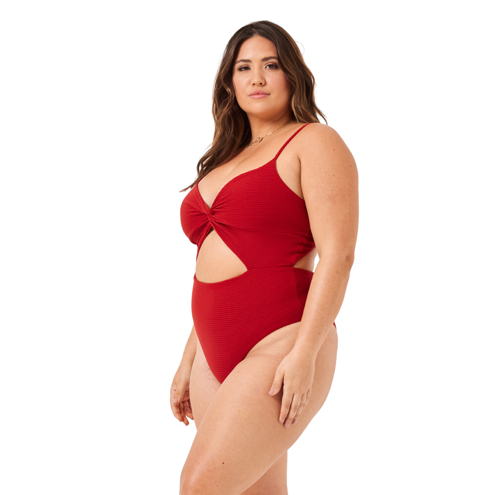 L Space Kyslee Classic One Piece Swimsuit - Redwood - FINAL SALE