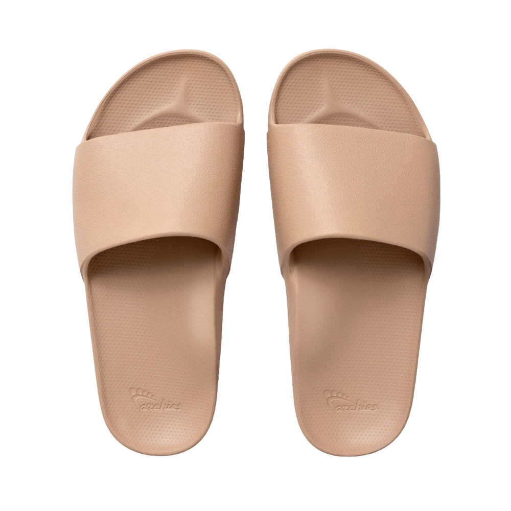 Archies Arch Support Slides - Tan