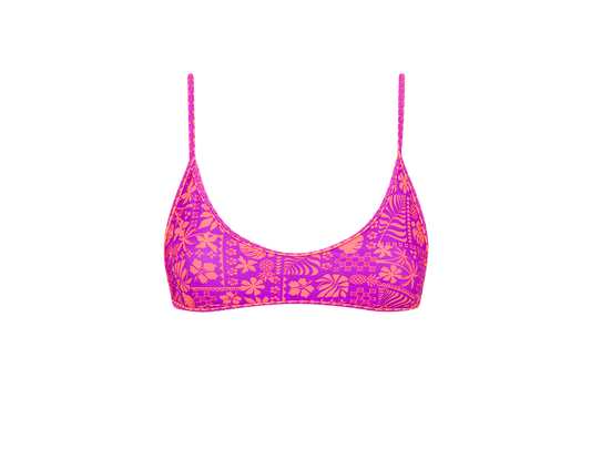 Kulani Kinis Minimal Tie Back Bikini Top - La Isla