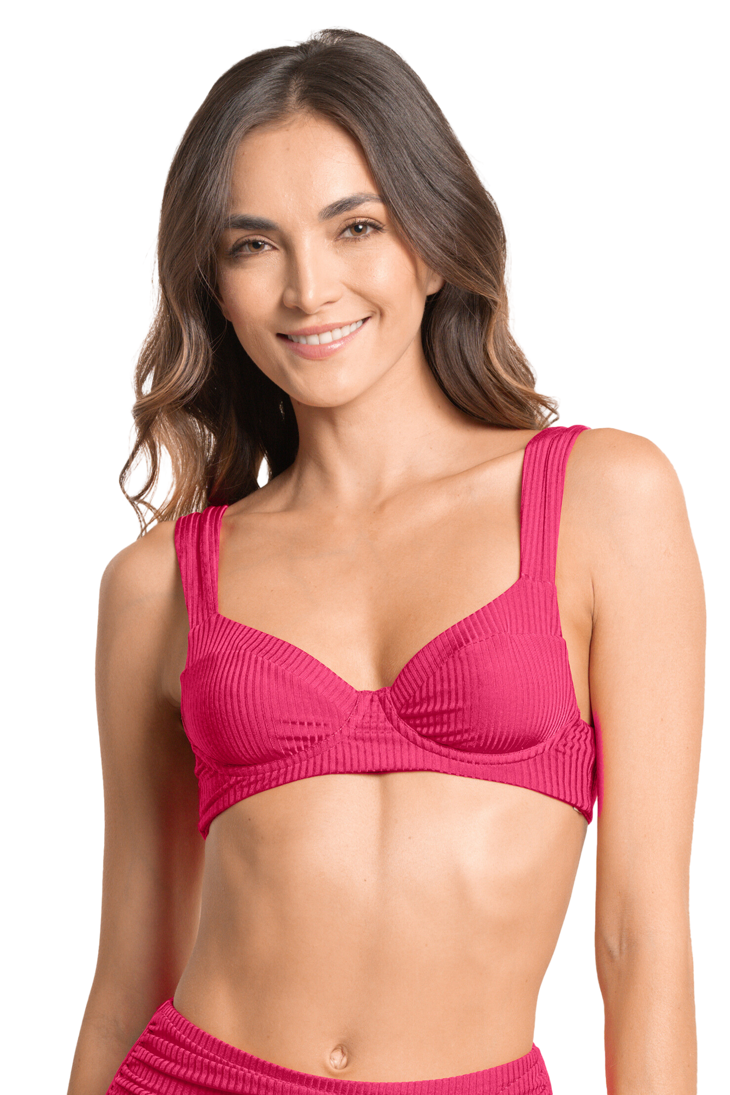 Maaji Bailey Unmolded Underwire Bikini Top - Strawberry - FINAL SALE