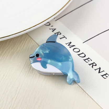 SSR Acetate Mini Dolphin Claw Hair Clip