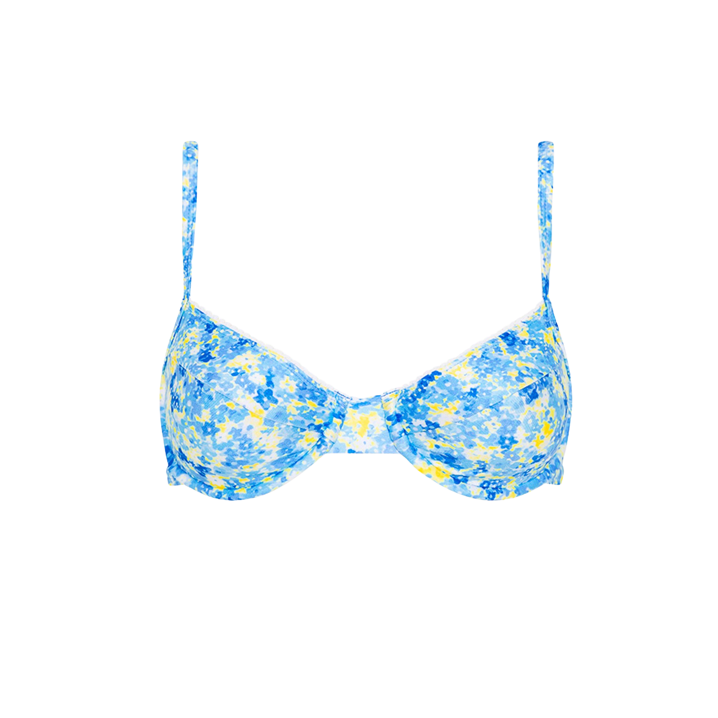 Kulani Kinis Ditzy Underwire Bra Bikini Top - Love Story