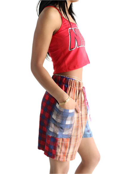 American Recycled Clothing Eco Flannel Shorts - Assorted