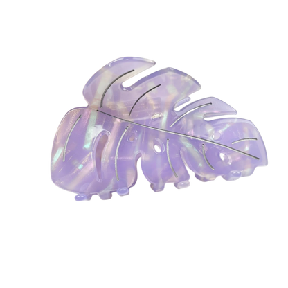 SSR Leaf Hair Claw Clip - Purple
