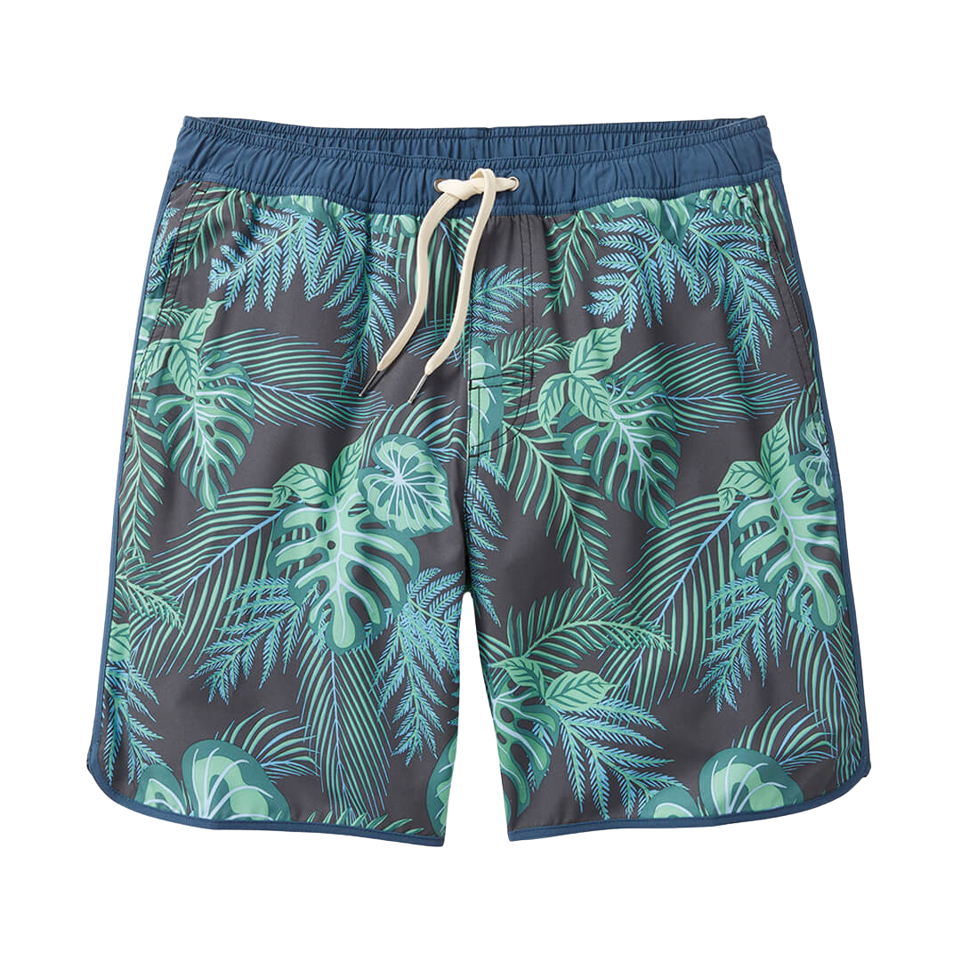 Fair Harbor The Anchor Men's Boardshort - Navy Evergreen