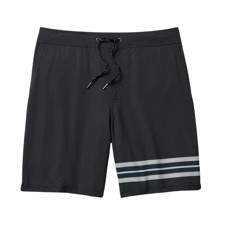 Fair Harbor Ozone Men's Boardshort Grey Stripe Sylvia's Sport & Resort