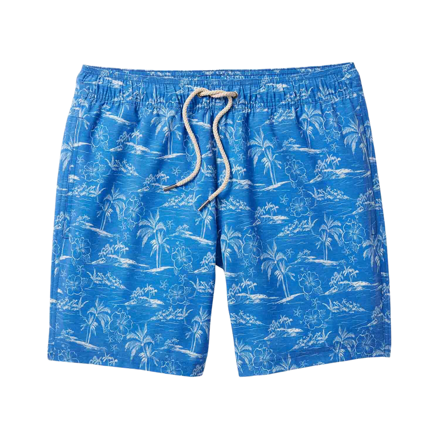 Fair Harbor Men's The Bayberry Swim Trunk Boardshorts - Blue Island Hopper