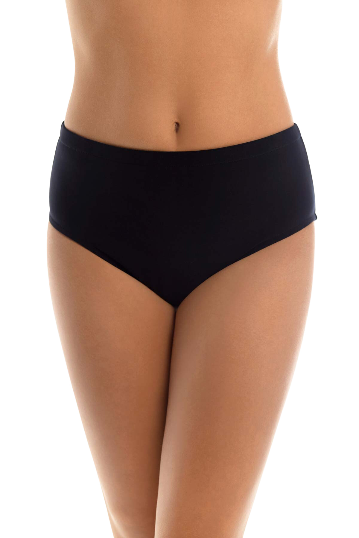 Magicsuit Jersey Classic Brief Bottom - Black