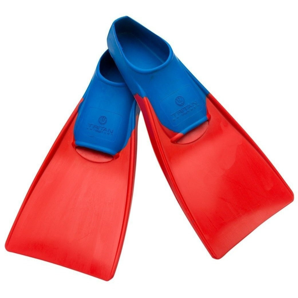 Tritan Swim Fins Kids 11-1 - Red