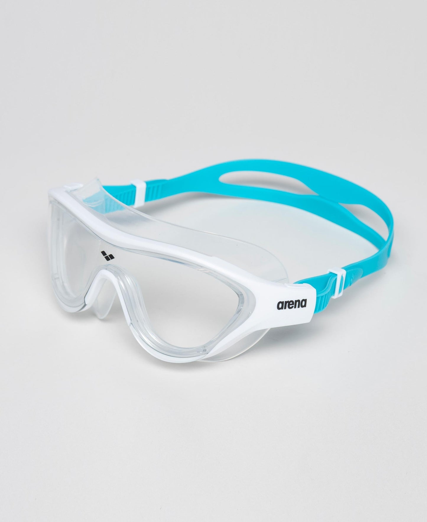 Arena The One Junior Swim Mask Age 6-12 - Clear/White/Lt Blue