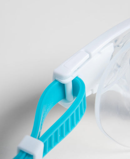 Arena The One Junior Swim Mask Age 6-12 - Clear/White/Lt Blue
