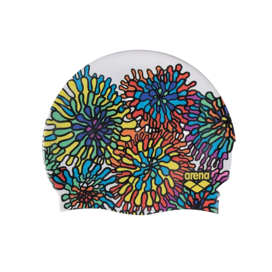 Arena HD Printed Silicone Swim Cap