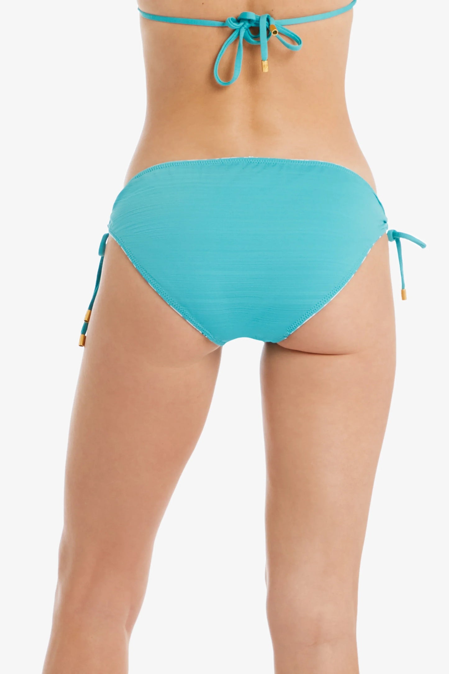 Helen Jon Reversible Tunnel Hipster Bikini Bottom - Malibu