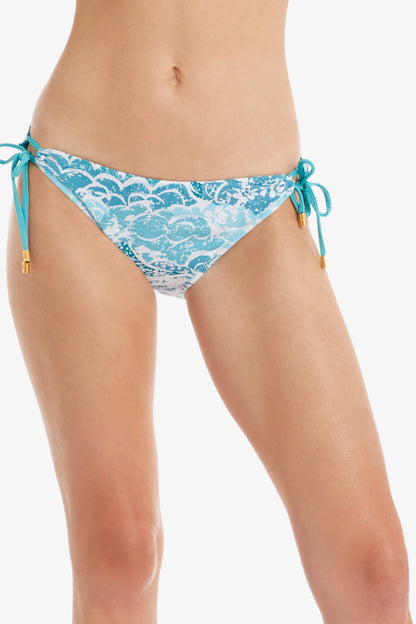Helen Jon Reversible Tunnel Hipster Bikini Bottom - Malibu - FINAL SALE