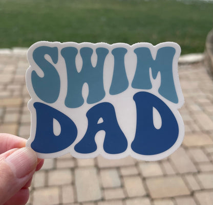 SSR Swim Dad Vinyl Sticker