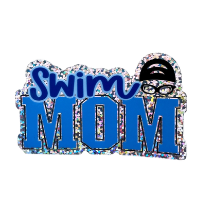 SSR Swim Mom Hologram Swim Sticker
