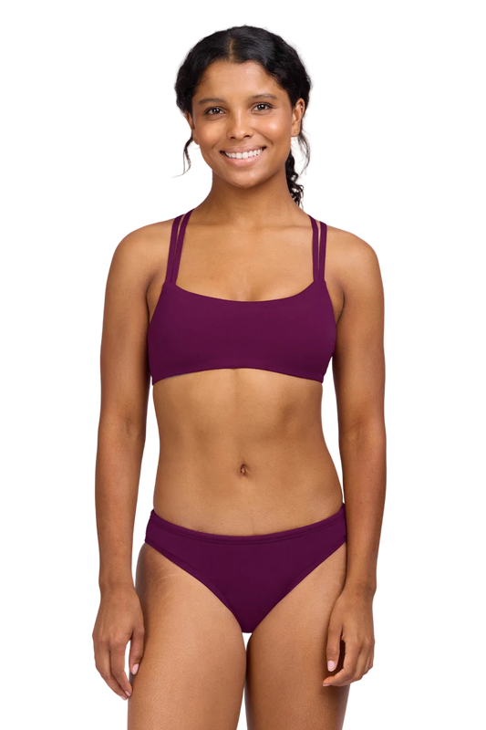 Jolyn Andy Bikini Bottom - Cabernet