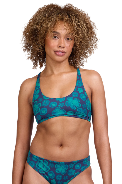 Jolyn Surf Blake Bikini Top - Moon Flower