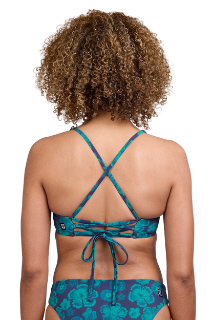 Jolyn Surf Blake Bikini Top - Moon Flower