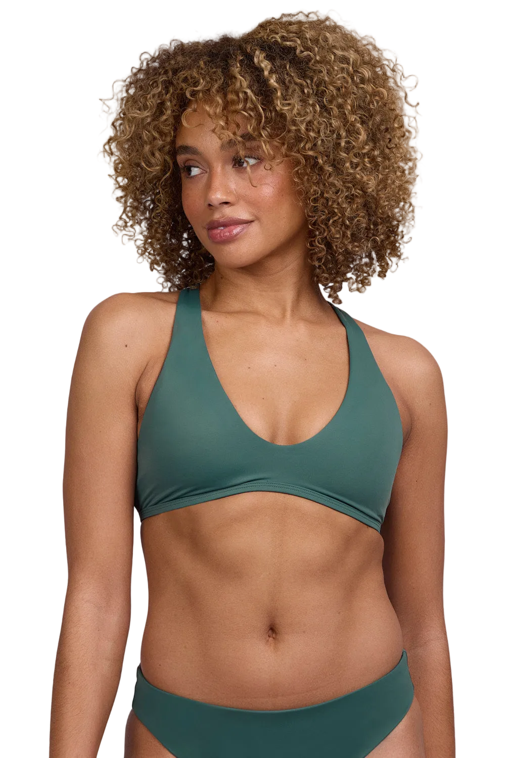 Jolyn Surf Doris Bikini Top - Zucchini