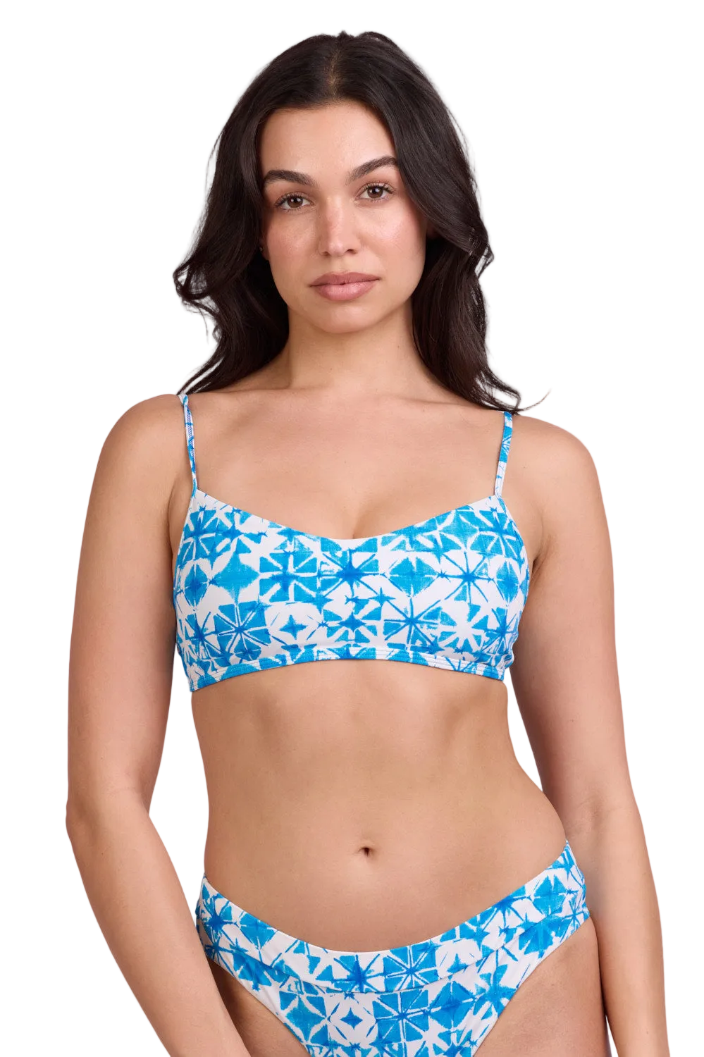 Jolyn Surf Hikari Bikini Top - Bluefin