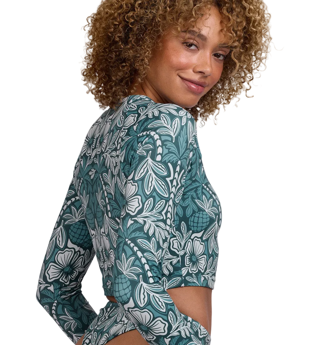 Jolyn Surf Moana Rashguard Swim Shirt - Shorebreak