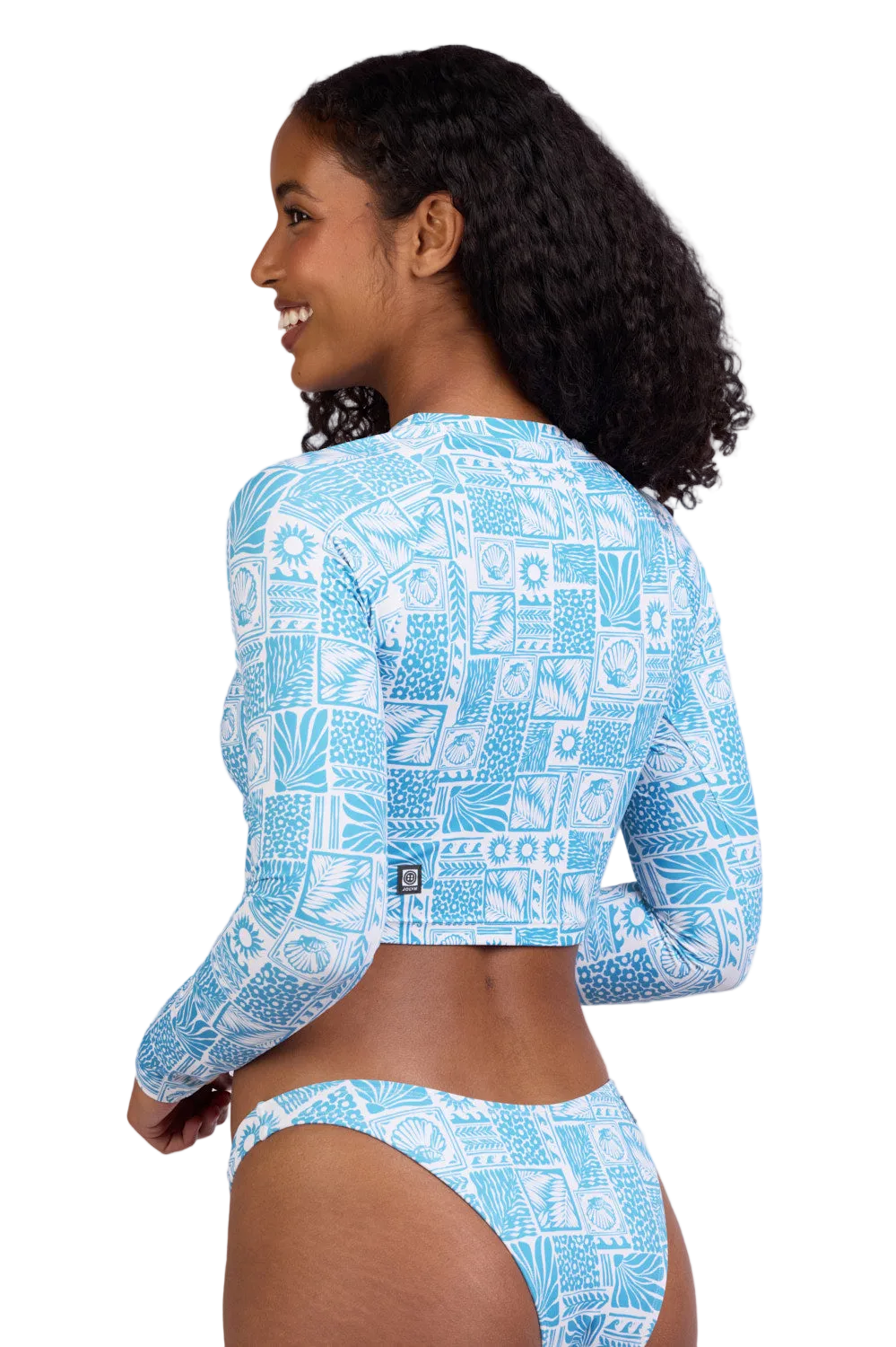 Jolyn Surf Moana Rashguard Swim Shirt - Swell