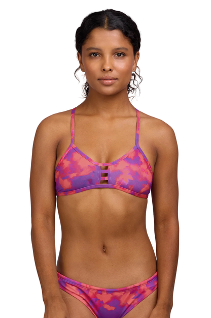 Jolyn Tomcat Bikini Top - Canvas