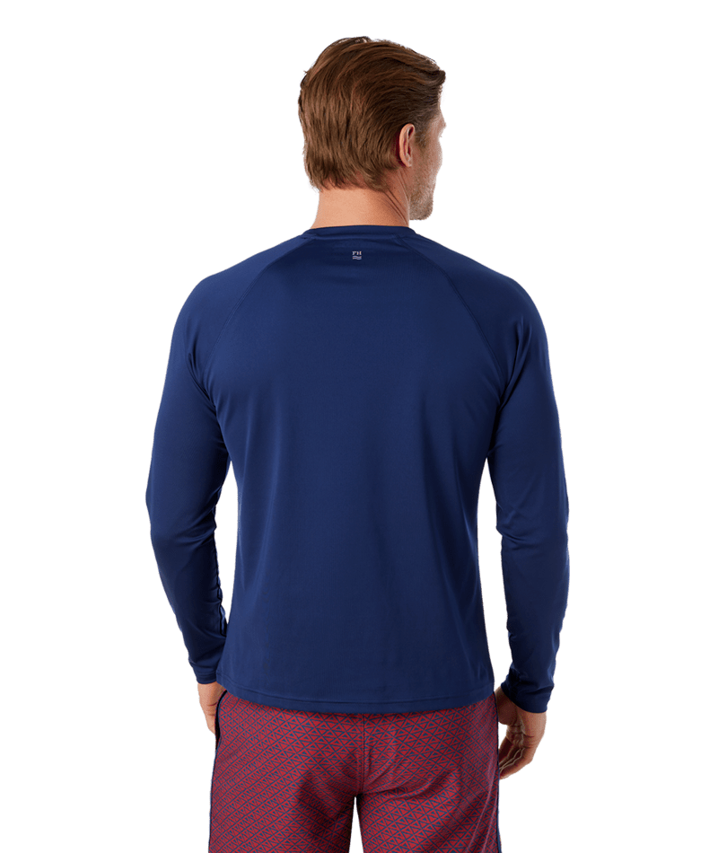 Fair Harbor Men's Anchor Rashguard - Navy