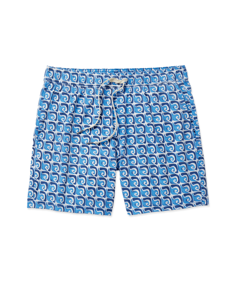 Fair Harbor The Bungalow Men's Short - Rolling Waves