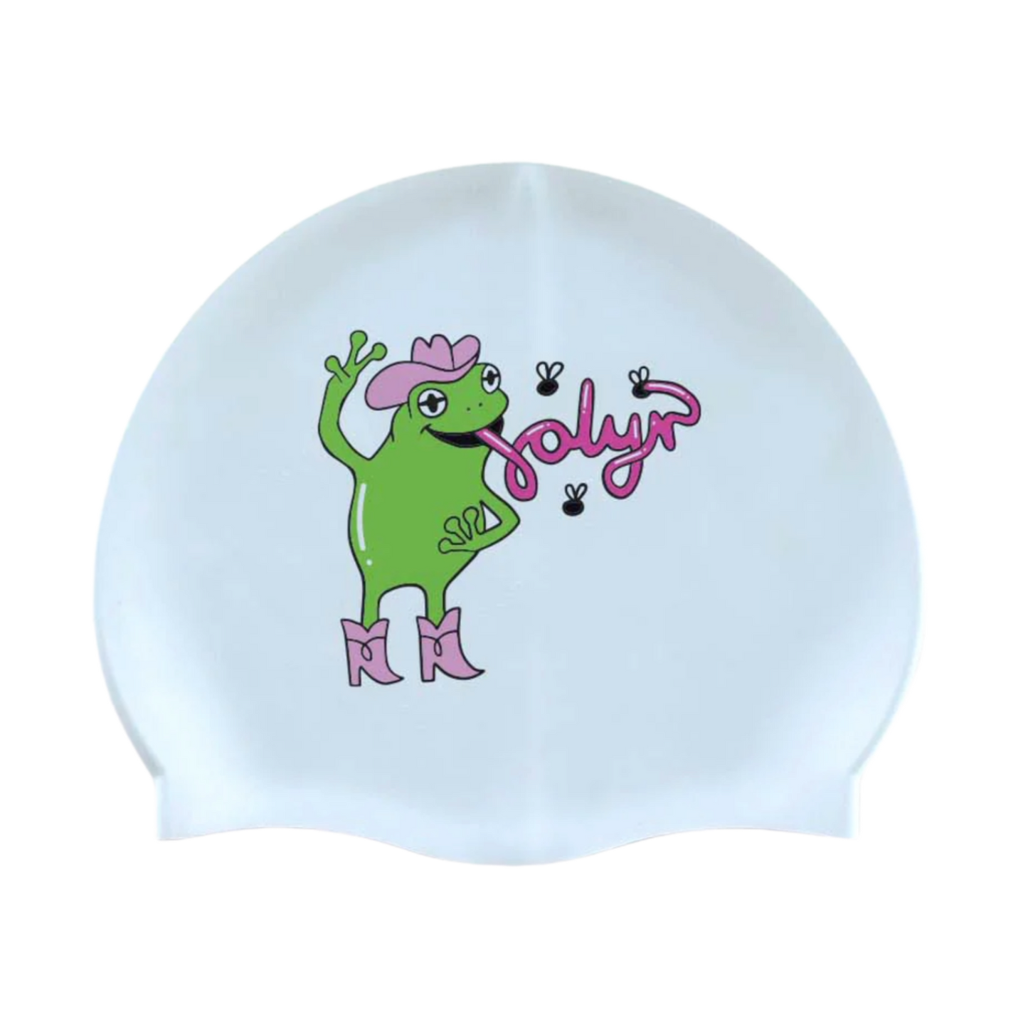 Jolyn Printed Silicone Swim Cap