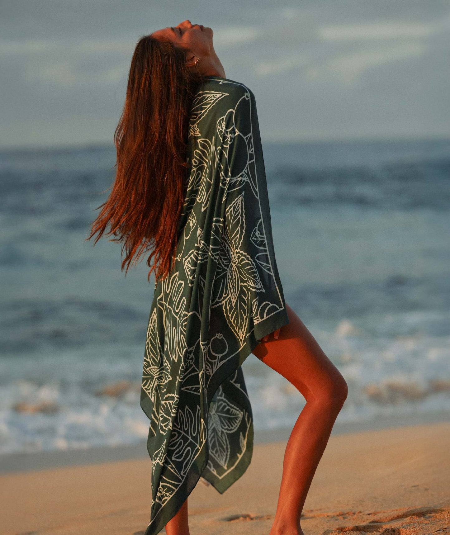 Tag Aloha Co Māmaki Pareo Sarong - Green