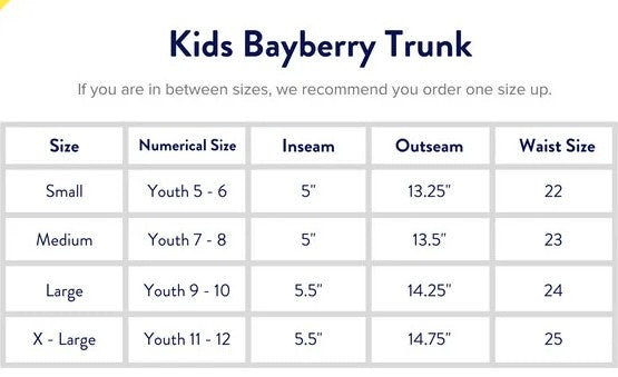 Fair Harbor Kid's Bayberry Swim Trunk - Sea Circles