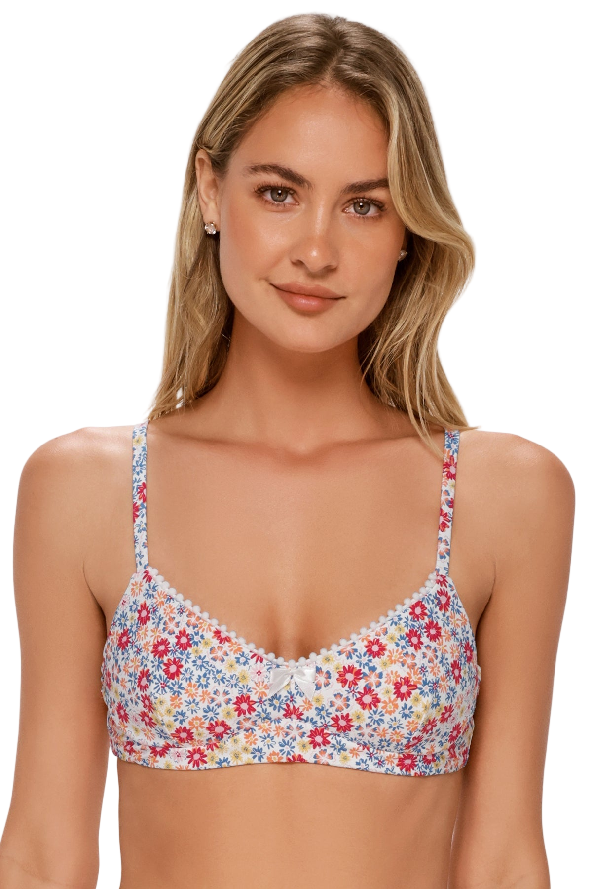 Swim Systems Pom Pom Annalee Underwire Top - Prairie Petals