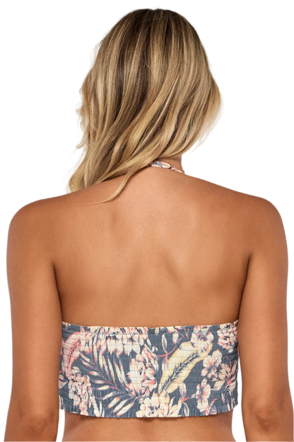 Swim Systems Kali Tube Bikini Top - Island Dusk Crinkle - FINAL SALE