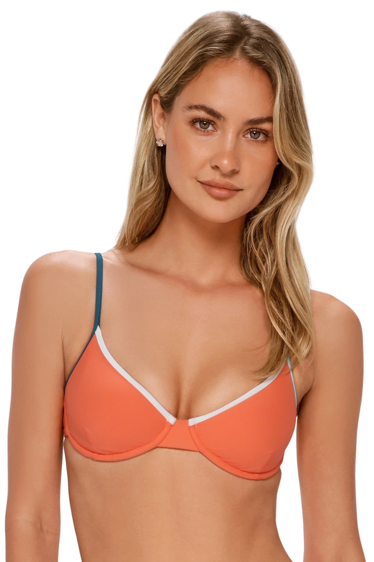Swim Systems Addie Underwire Top - Persimmon